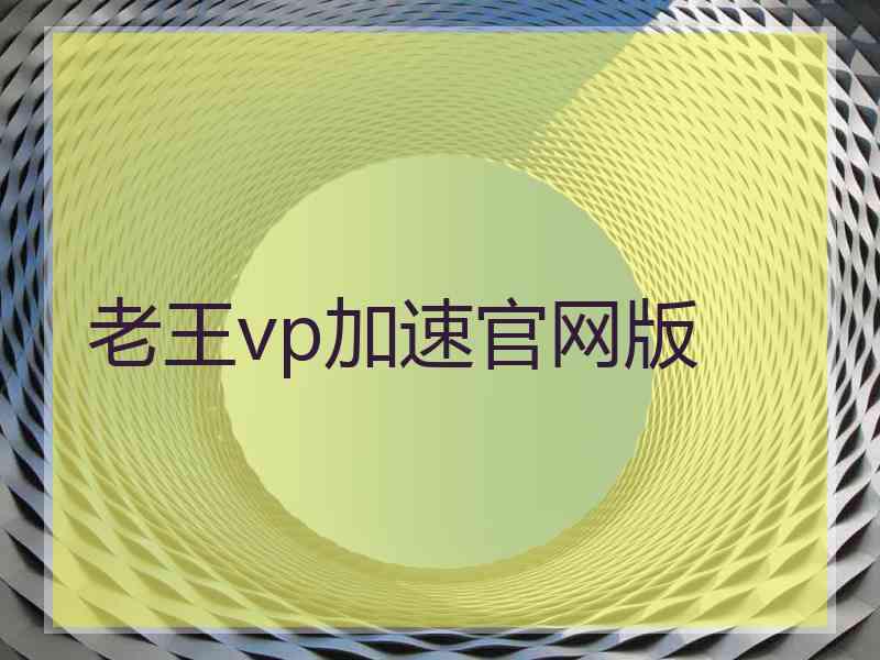 老王vp加速官网版