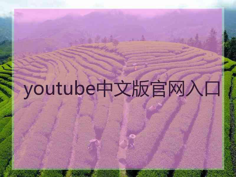 youtube中文版官网入口
