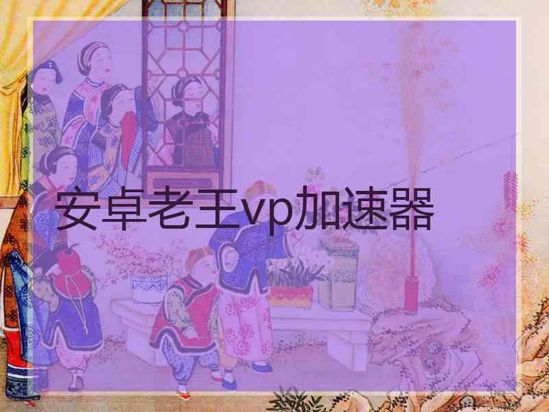 安卓老王vp加速器