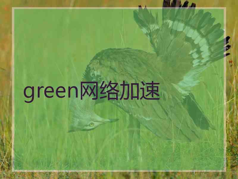 green网络加速