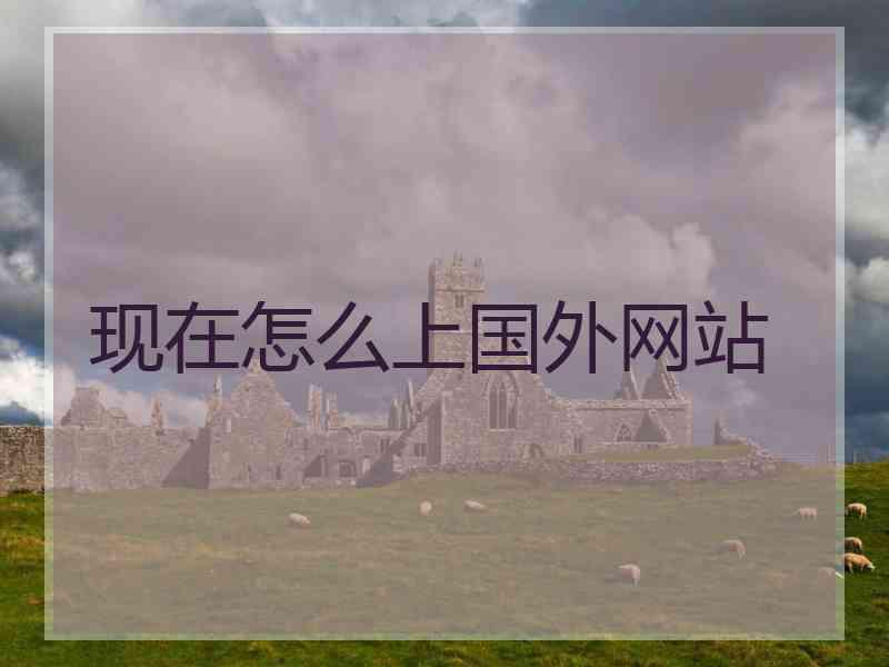 现在怎么上国外网站