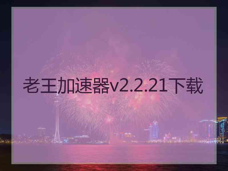 老王加速器v2.2.21下载