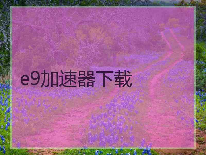 e9加速器下载
