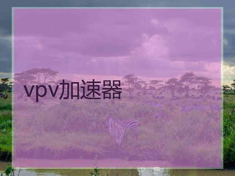vpv加速器