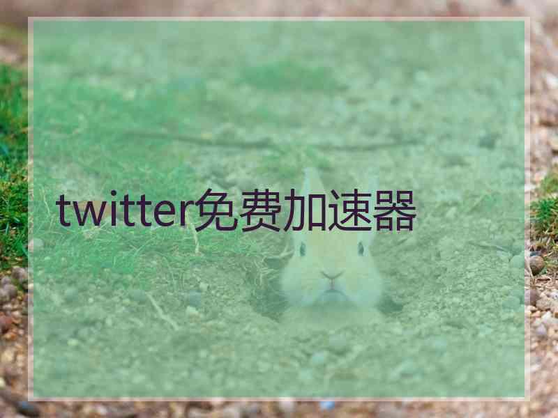 twitter免费加速器