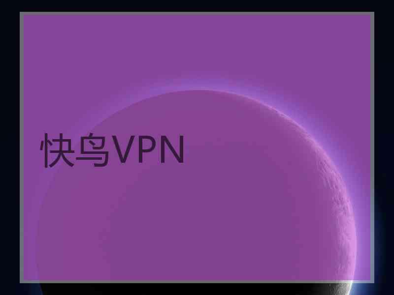 快鸟VPN
