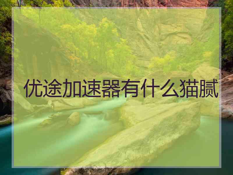 优途加速器有什么猫腻