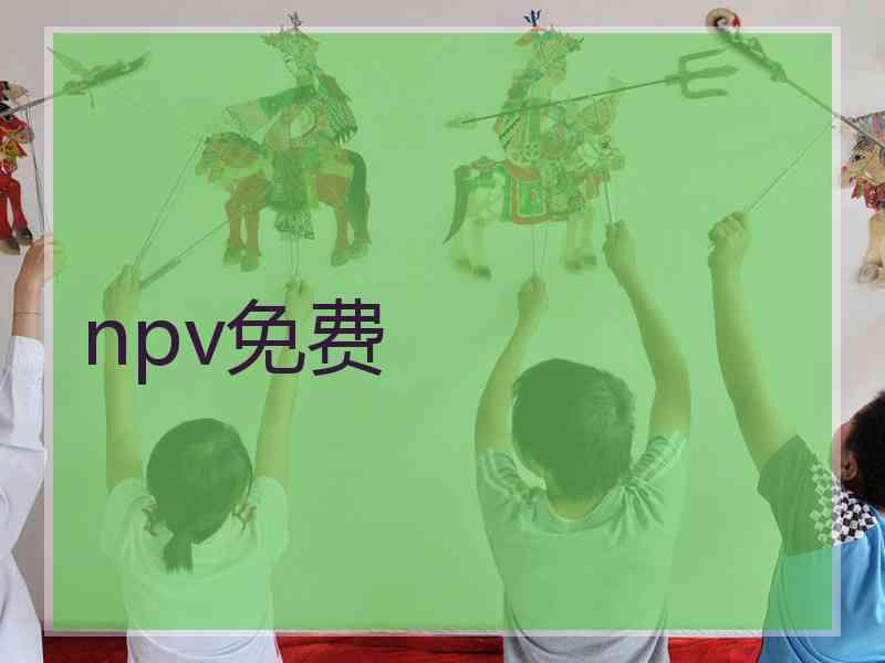 npv免费