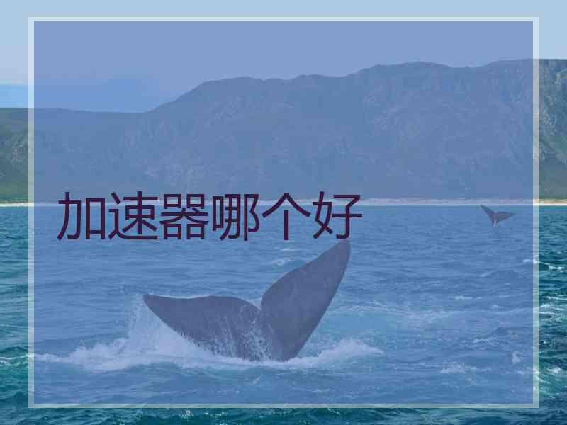 加速器哪个好