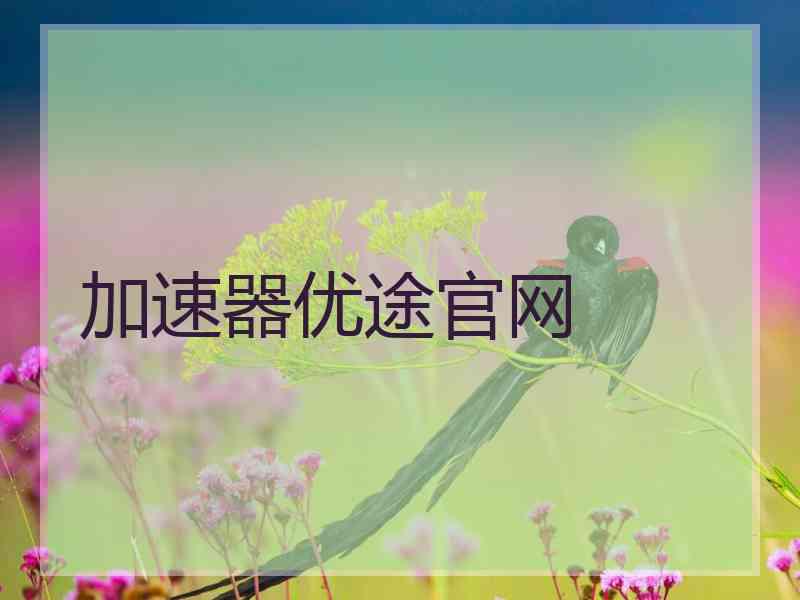 加速器优途官网