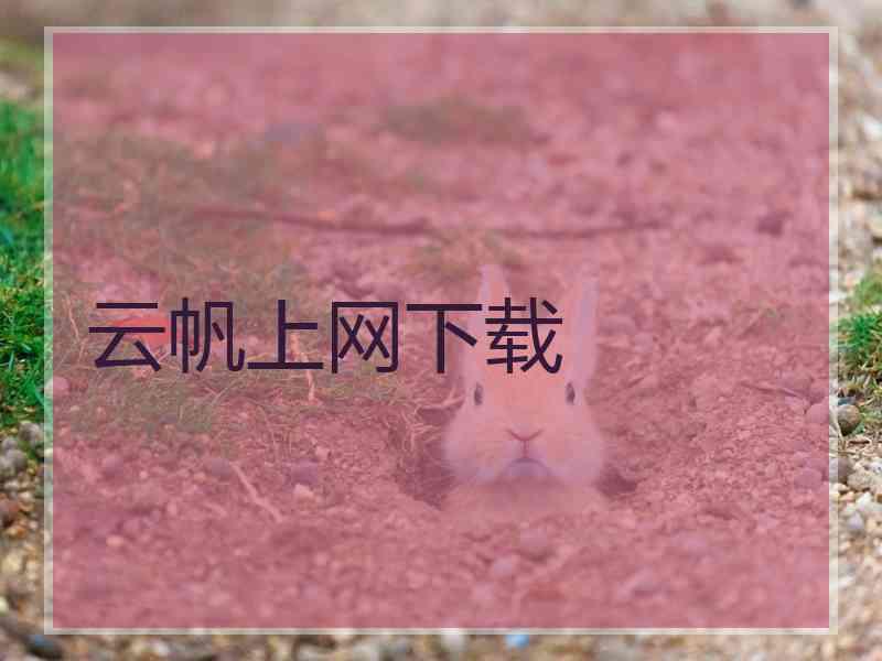 云帆上网下载