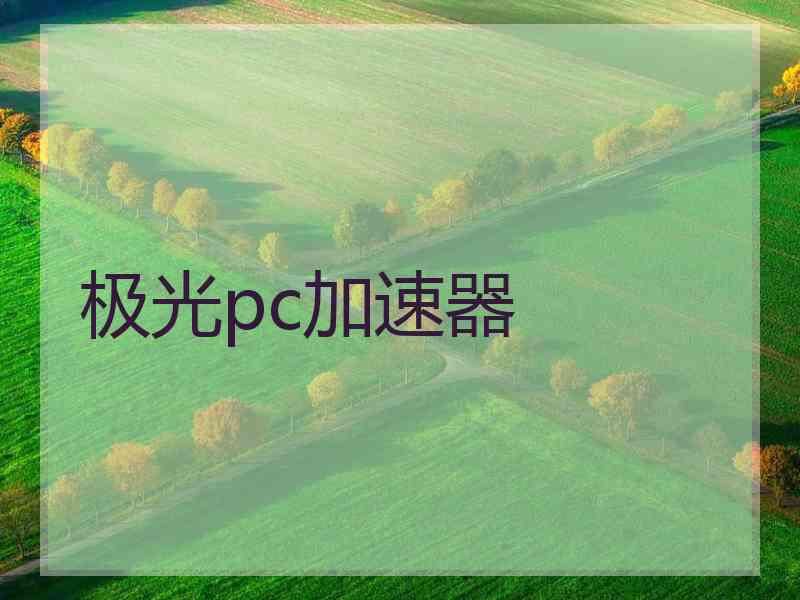 极光pc加速器