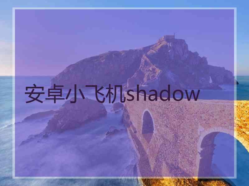 安卓小飞机shadow