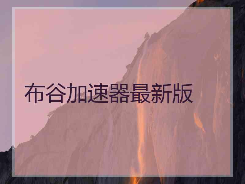 布谷加速器最新版