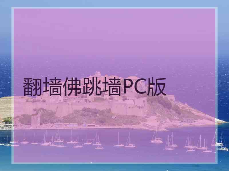 翻墙佛跳墙PC版