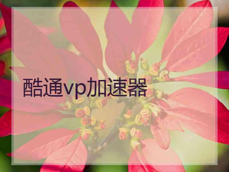 酷通vp加速器